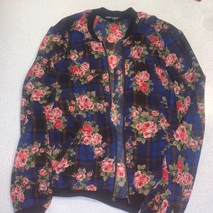 Lightweight floral jacket